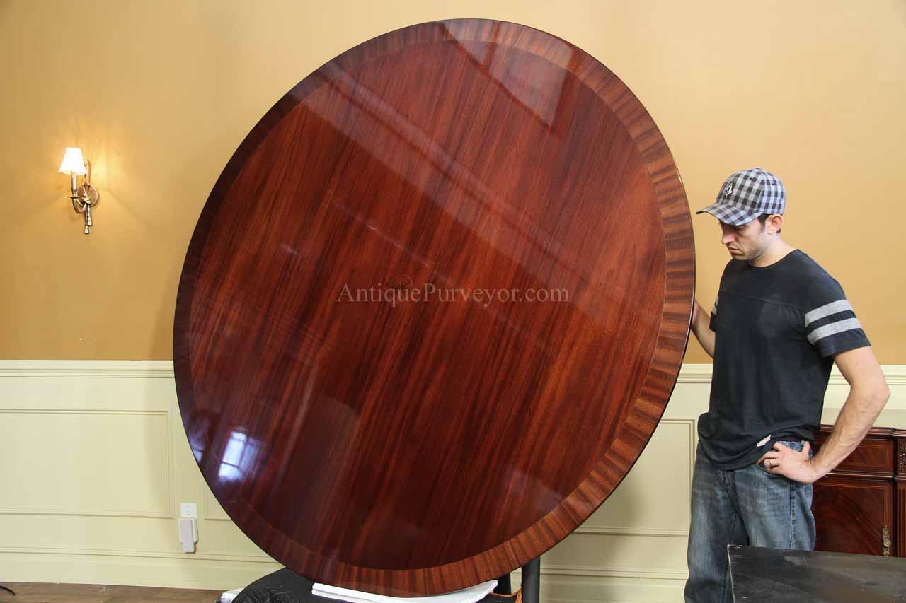 84 inch round dining table