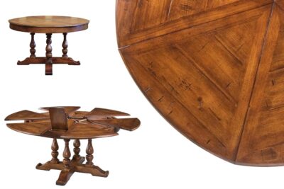 Round to Round Jupe Style Dining Room Table