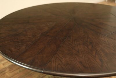 Dark brown and black walnut finish