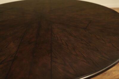 Dark brown walnut finish