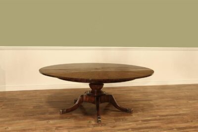 Jupe Table for Sale ~ Traditional and Formal Round Mahogany Jupe Table