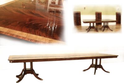 American made Mahogany Pedestal Table