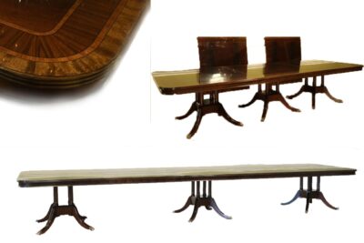 Extra large dining table seats 20