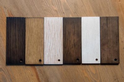 Finish Samples for Jupe Tables