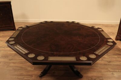 85-inch octagonal gaming table