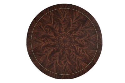 Walnut finished mahogany lazy susan