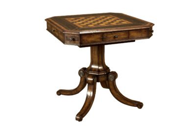 Choate Mahogany Game Table by Maitland Smith 8100-31