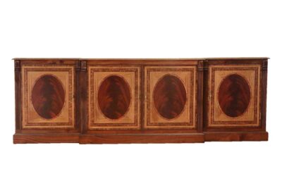 High end traditional American made credenza or sideboard cabinet