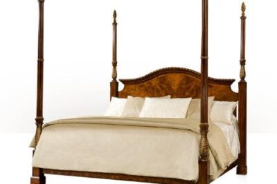 THE INDIA SILK US KING BED by Theodore Alexander Furniture