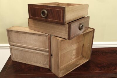 Mahogany sideboard drawers