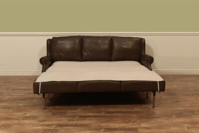 Custom Leather Sleeper Couch, Hancok & Moore Your Way Sleeper King Size