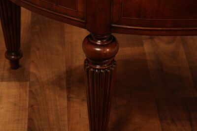 Hand carved mahogany leg