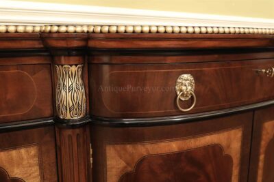 Regency Sideboard with Gold Accents