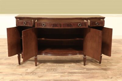 Mahogany Serpintine Sideboard