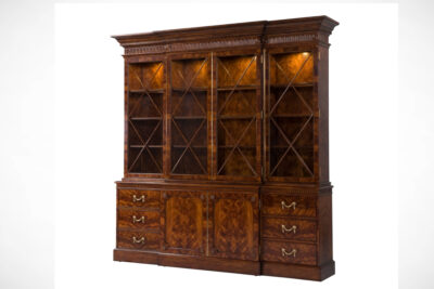 High-end mahogany china cabinet