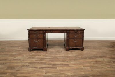 Jonathan Charles Antique Reproduction Executive Desk