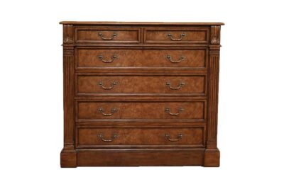 Traditional walnut file cabinet and office credezna