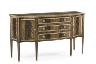 492637-MBL Buckingham Bleached Mahogany Breakfront Credenza 1