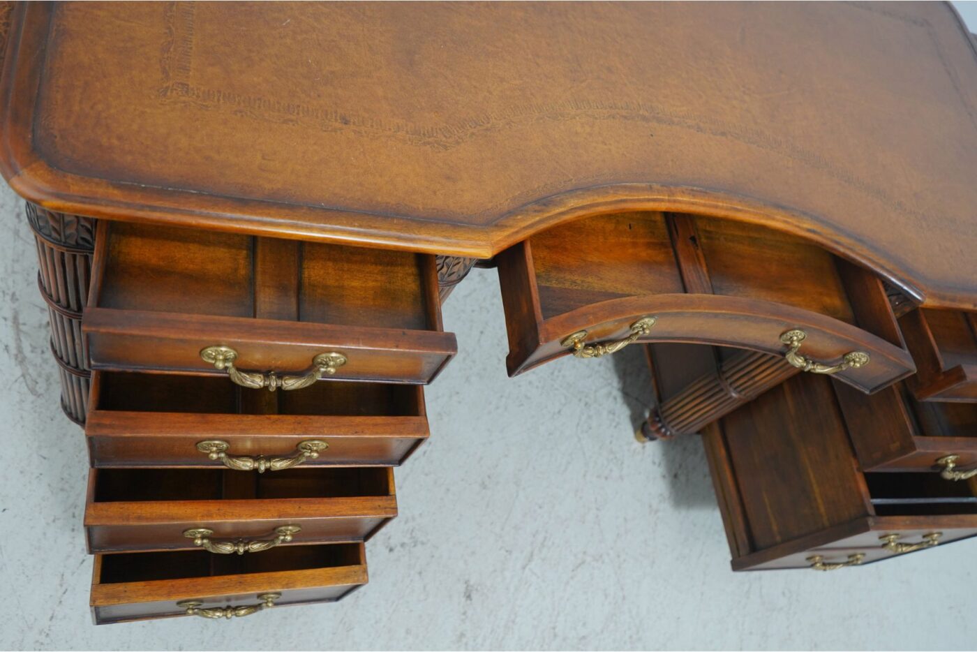 Theodore Alexander Leather Top Desk - Image 13