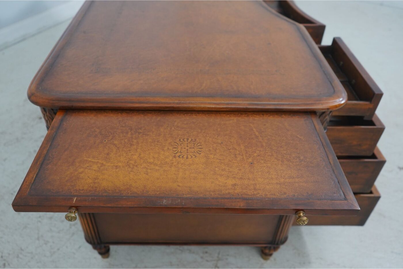 Theodore Alexander Leather Top Desk - Image 15