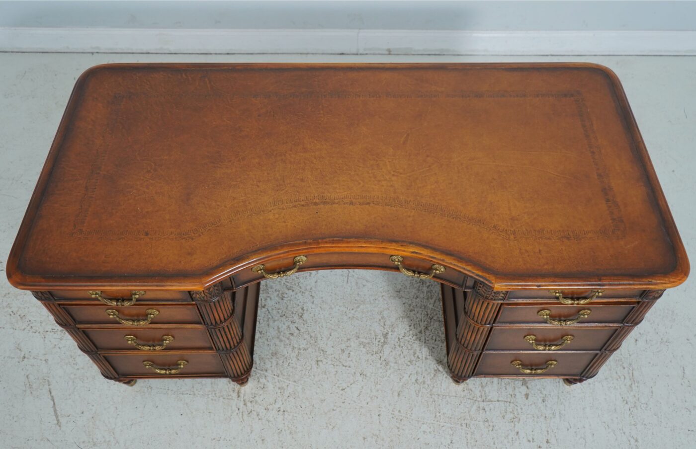 Theodore Alexander Leather Top Desk - Image 17