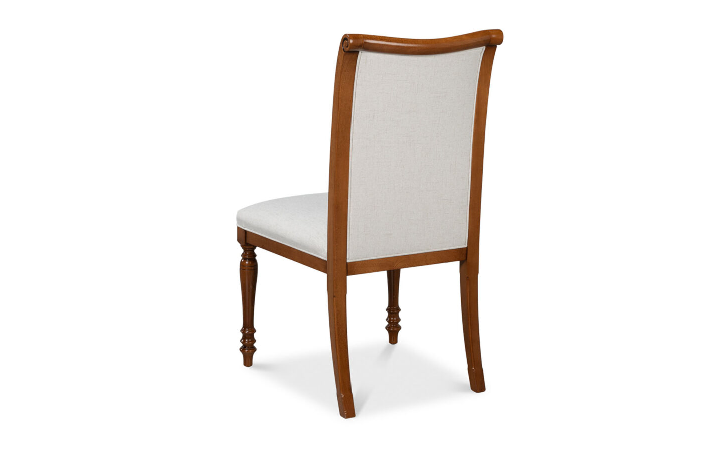 Formal Traditional French-Style Walnut Side Chairs - Image 6