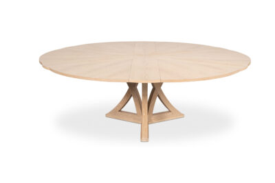 Sarreid Casual Jupe Table with Bleached Oak Finish