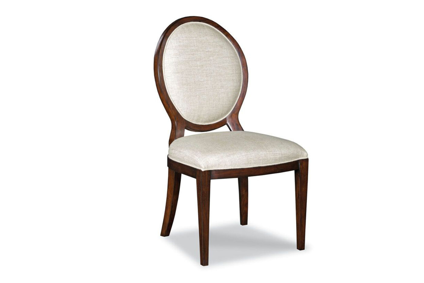 7230-03 Oval Back Arm Chair by Woodbridge