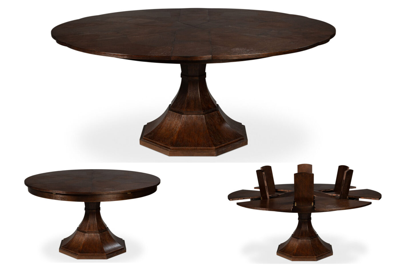 Giselle Jupe Table Burnt Brown