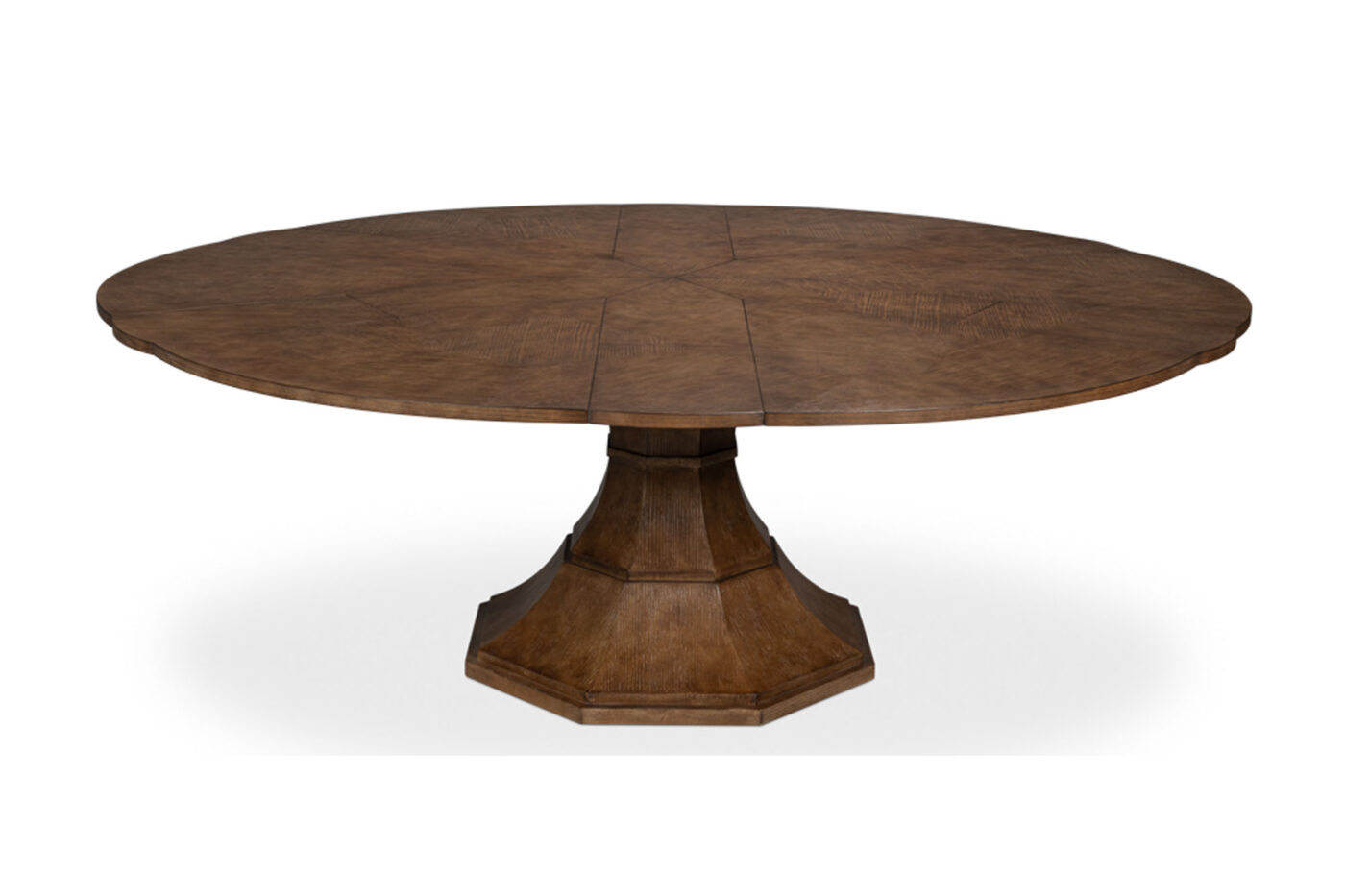 Medium Giselle Jupe Table in Light Mink Finish SARREID 54210-LM