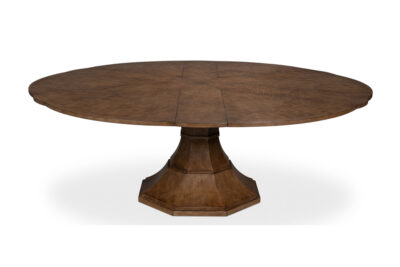 Medium Giselle Jupe Table in Light Mink Finish SARREID 54210-LM